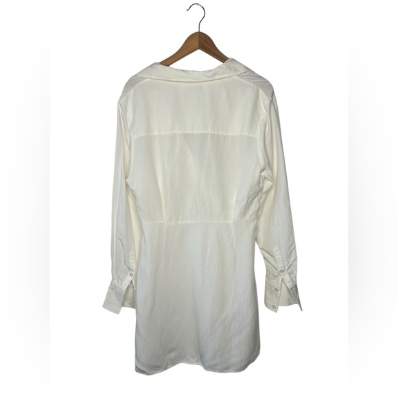 & OTHER STORIES Collared Mini Wrap Dress size 10 - Picture 7 of 11